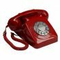 SIP/VOIP Retro Telefon SIP746PUSHRED| GPO Retro