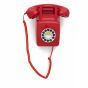 SIP/VOIP Retro Telefon SIP746WALLRED| GPO Retro