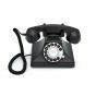 200ROTARYBLA - Das Retro-Telefon ist zurück - ideal für Hotels - Sieht auch im Wohnzimmer gut aus - GPO Retro