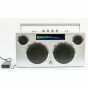 MANHATTAN Bluetooth speaker - stereo boombox, 100W- GPO RETRO DE 