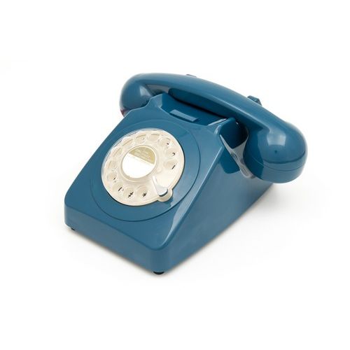 GPO 746ROTARYAZU retro Telefon Azure Blau online bestellen | GPO Retro