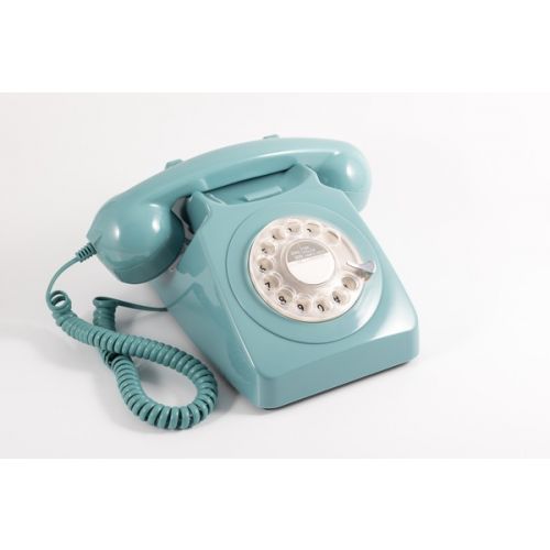 746ROTARYBLU Retro Telefon von GPO Retro - online bestellen
bei GPO Retro