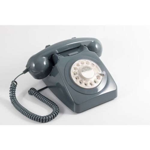 746ROTARYGREY Retro Telefon von GPO Retro - online bestellen
bei GPO Retro