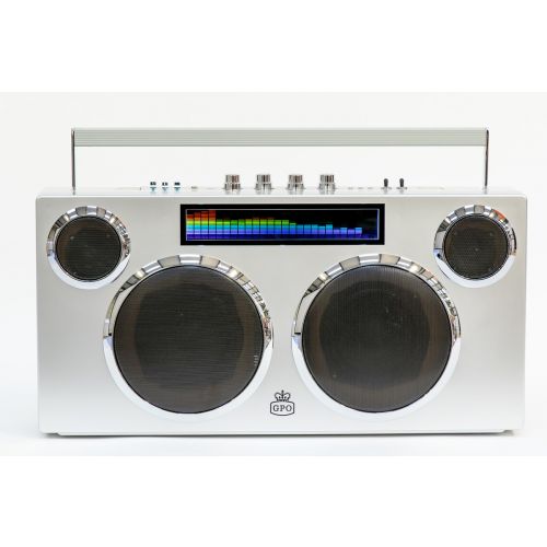 MANHATTAN Bluetooth speaker - stereo boombox, 100W- GPO RETRO DE 