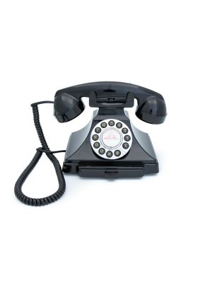 Retro telefoon GPO 1929SPUSHBLA Carrington zwart bestellen bij Gizmo Retail